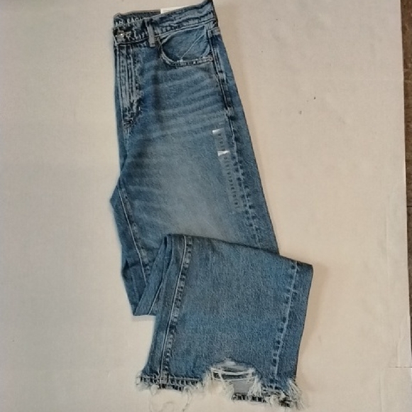 American Eagle Outfitters Light Blue Flare Jeans - Picture 1 of 5